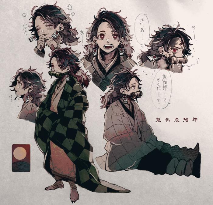 鬼灭之刃炭治郎_鬼灭之刃炭治朗的刀_灭鬼之刃炭治郎鬼化