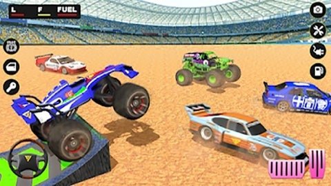 worldtruck的手机游戏-疯狂卡车手：画面炸裂操作感十